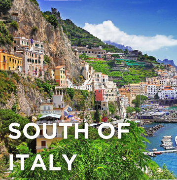 SOUTH OF ITALY 8 DAYS 7 NITES
EXPLORING THE UNESCO CULTUTRAL INHERITAGE
(Napoli, Sorrento, Capri, Positano, Amalfi Coast, Paestum, Matera, Alberobello, Salerno, Pompeii, Regia Caserta)